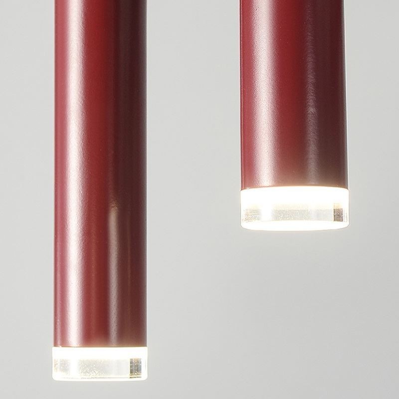 Lampada a sospensione a U moderna 6 luci LED 36W 4000K