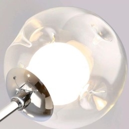 Lampada a sospensione in vetro Magic Beans stile europeo, 6/8/10 luci