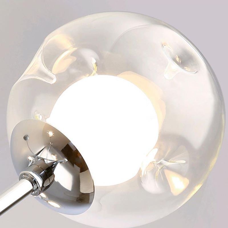 Lampada a sospensione in vetro Magic Beans stile europeo, 6/8/10 luci