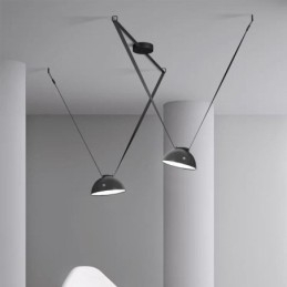 Lampada a sospensione a cintura stile europeo semplice Wabi Sabi