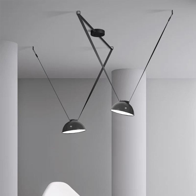 Lampada a sospensione a cintura stile europeo semplice Wabi Sabi