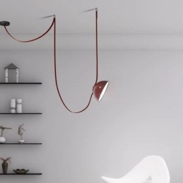 Lampada a sospensione a cintura stile europeo semplice Wabi Sabi