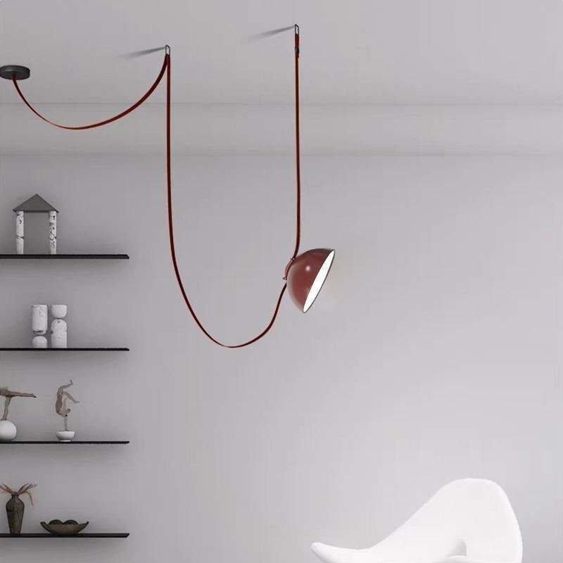 Lampada a sospensione a cintura stile europeo semplice Wabi Sabi