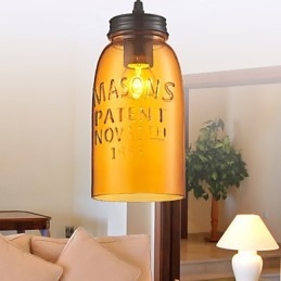 Lampadario a sospensione 1 luce moderno contemporaneo finitura galvanica trasparente