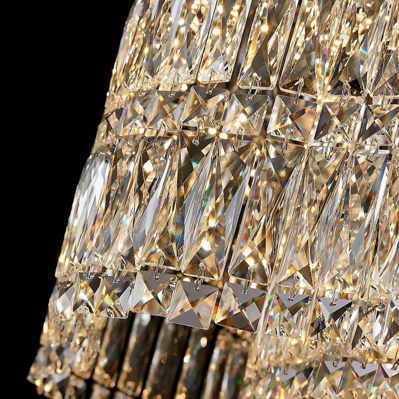 Lampada a sospensione moderna in cristallo di vetro