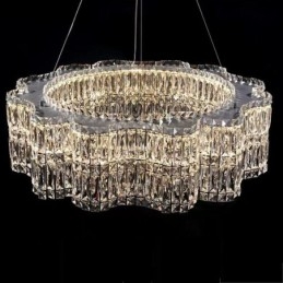 Lampada a sospensione moderna in cristallo di vetro