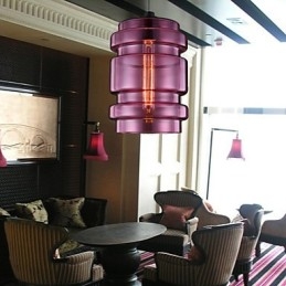 Lampadario mini contemporaneo moderno in vetro