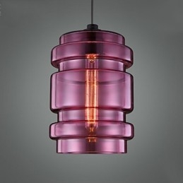 Lampadario mini contemporaneo moderno in vetro