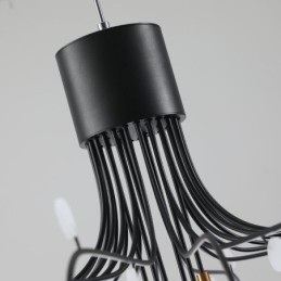 Lampada a sospensione nordica bianca naturale 30 luci