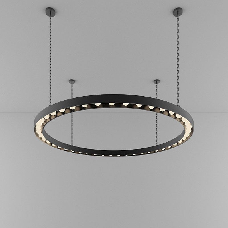 Lampada a sospensione retrò in ferro battuto, stile americano, attacco E27/E26, 23 luci 120 cm