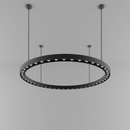 Lampada a sospensione retrò in ferro battuto, stile americano, attacco E27/E26, 23 luci 120 cm