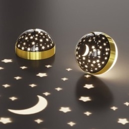 Lampada a sospensione LED minimalista in ferro battuto e acrilico a anello stella