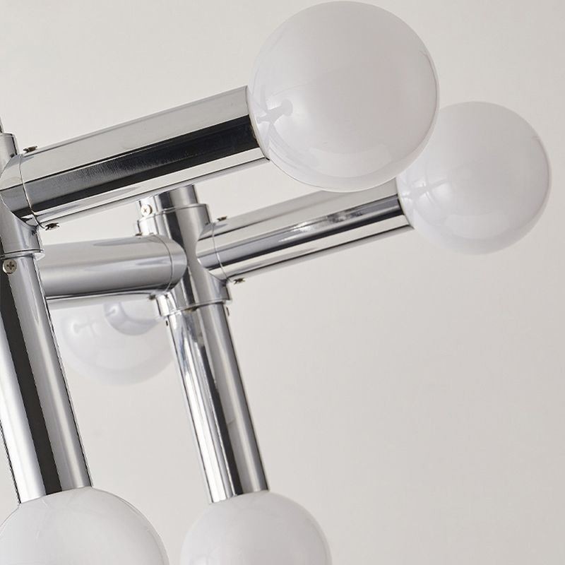 Lampada a sospensione in ferro battuto 10 luci E26/E27 80×50 cm