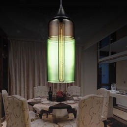 Lampadario moderno contemporaneo mini in metallo e vetro