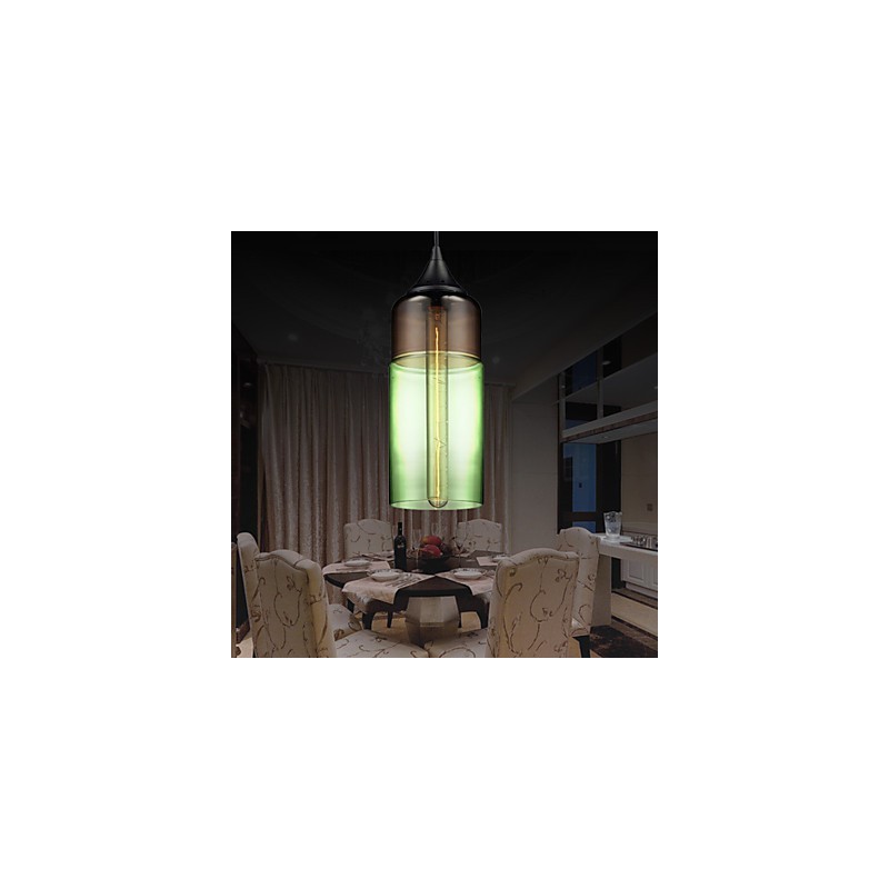 Lampadario moderno contemporaneo mini in metallo e vetro