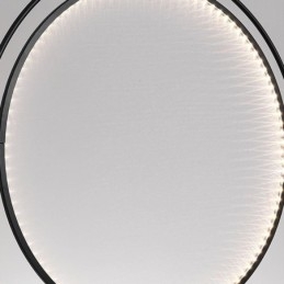 Lampada a sospensione LED nordica in ferro battuto ad anello