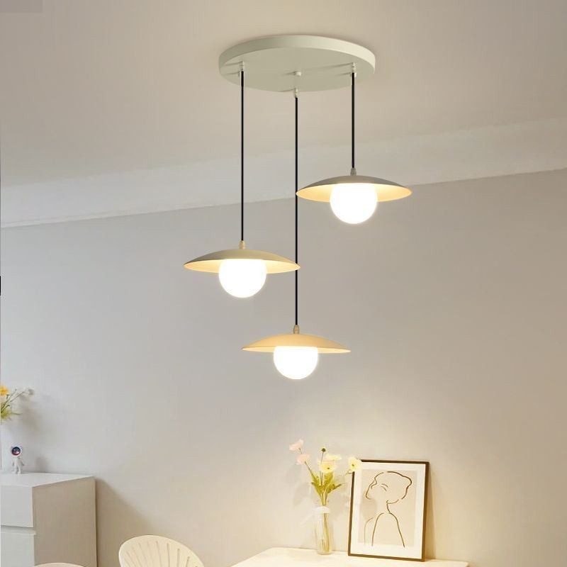 Lampada a sospensione nordica in ferro e vetro G9
