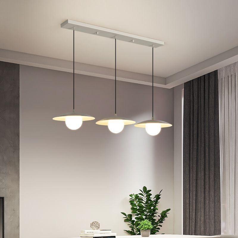 Lampada a sospensione nordica in ferro e vetro G9