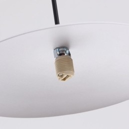 Lampada a sospensione nordica in ferro e vetro G9