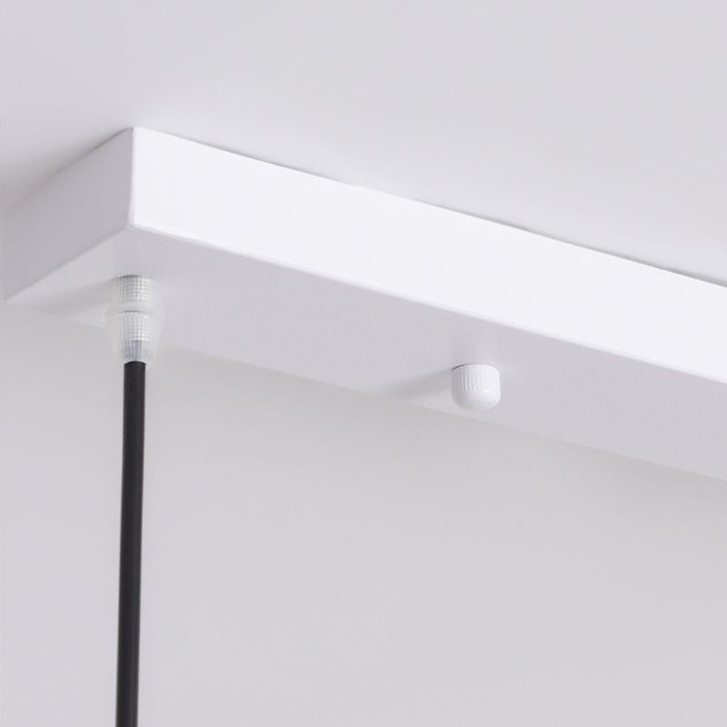 Lampada a sospensione nordica creativa in ferro battuto G9 a onda, 3 luci