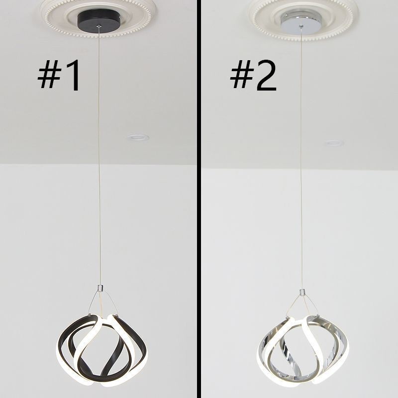 Lampada a sospensione LED Art Small Pumpkin in alluminio