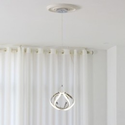 Lampada a sospensione LED Art Small Pumpkin in alluminio