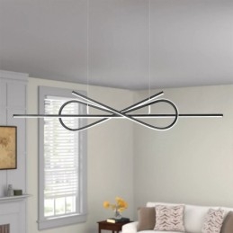 Lampada a sospensione LED moderna in alluminio Art Bowknot 50 W