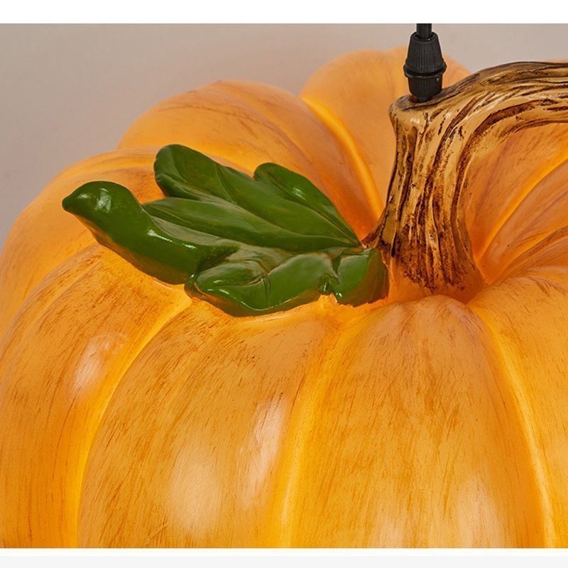 Lampada a sospensione giapponese retrò a forma di zucca