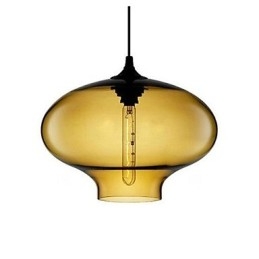 Lampada a sospensione Bubble Design 1 luce minimalista in ferro dipinto