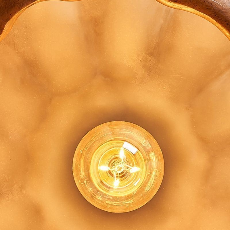 Lampada a sospensione zucca in stile giapponese retrò
