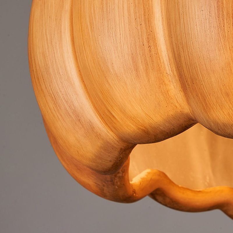 Lampada a sospensione zucca in stile giapponese retrò