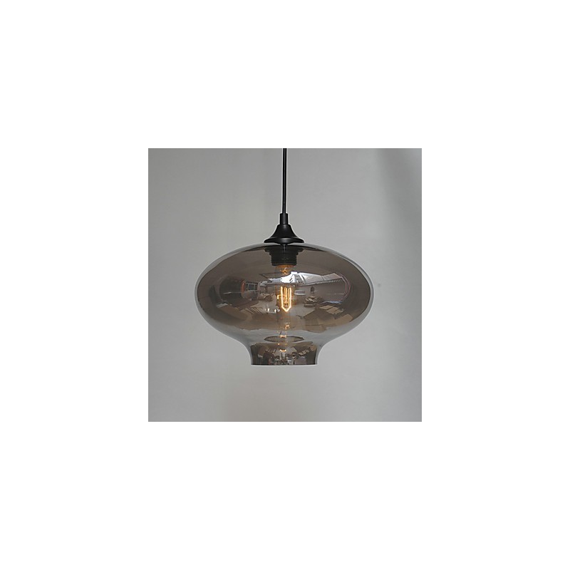 Lampada a sospensione Bubble Design 1 luce minimalista in ferro dipinto
