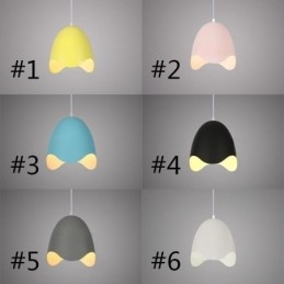 Lampada a sospensione Macaron a testa singola