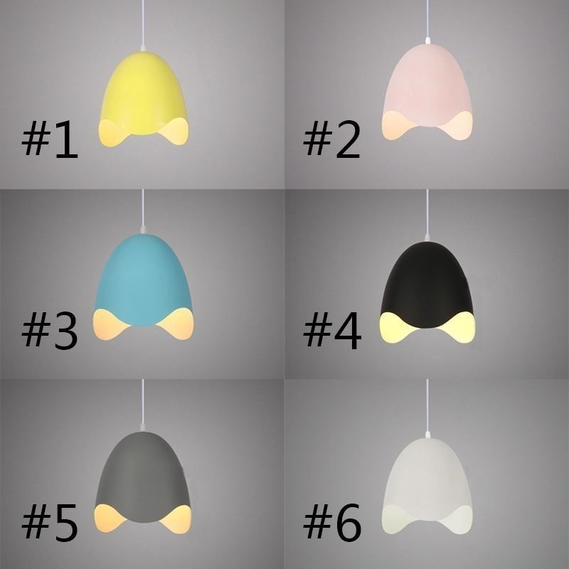 Lampada a sospensione Macaron a testa singola