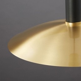 Lampada a sospensione moderna semplice in ottone 33x12 cm cavo regolabile 160 cm E26/E27