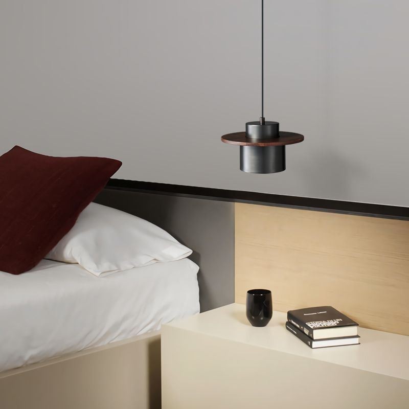 Lampada a sospensione moderna in ottone, 1 luce, attacco E26/E27, 20 × 10 cm