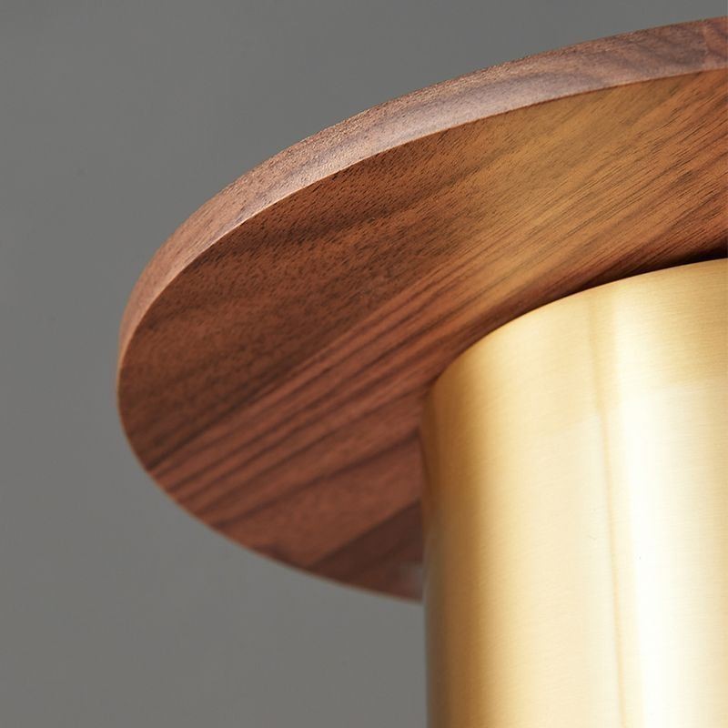 Lampada a sospensione moderna in ottone, 1 luce, attacco E26/E27, 20 × 10 cm