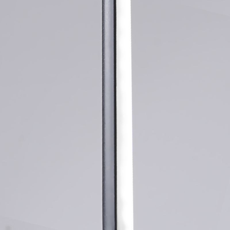 Lampada a sospensione Nordic Long Tube Island LED 2 luci 13x60 cm / 13x90 cm