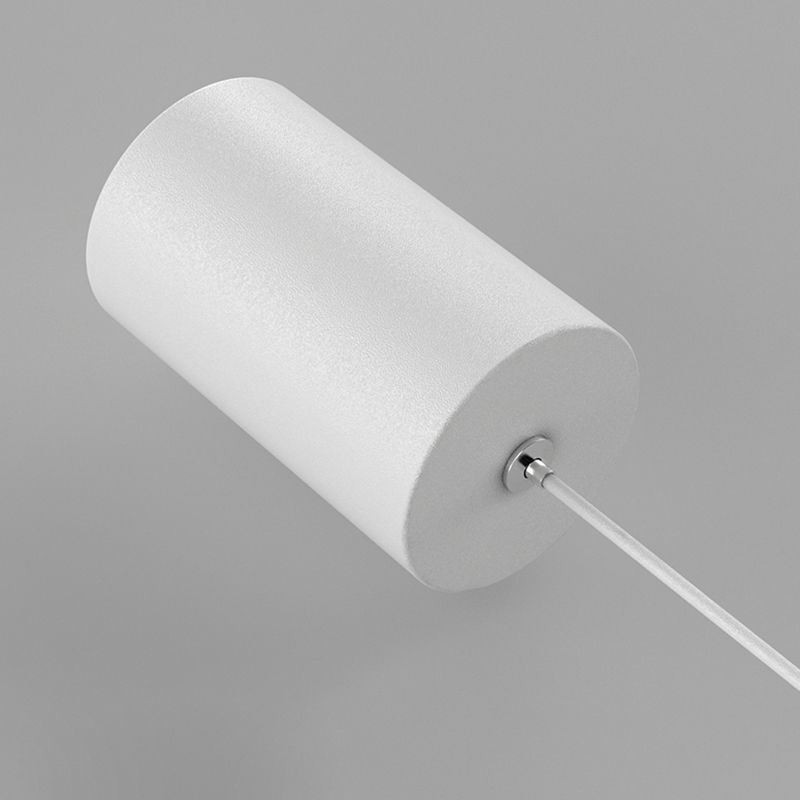 Lampada a sospensione ovale moderna minimalista in acrilico