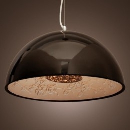 Lampada a sospensione semicircolare minimalista nordica per caffè