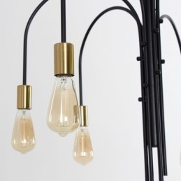 Lampadario moderno in ferro a sospensione semplice