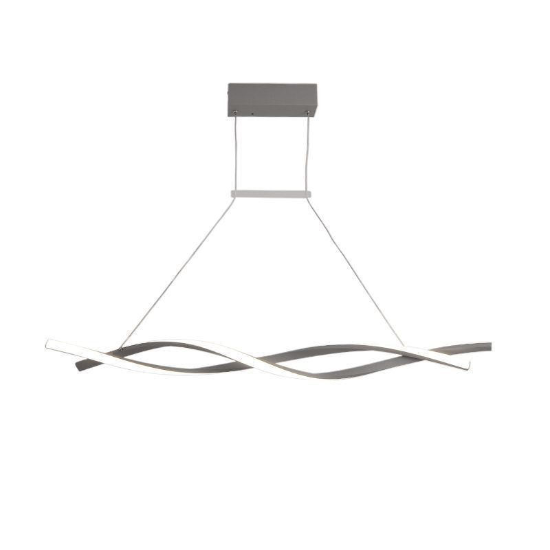 Lampada a sospensione LED moderna Twist, 30W, 2400 lm, 97x12 cm, cavo 150 cm, dimmerabile 3000-6000K