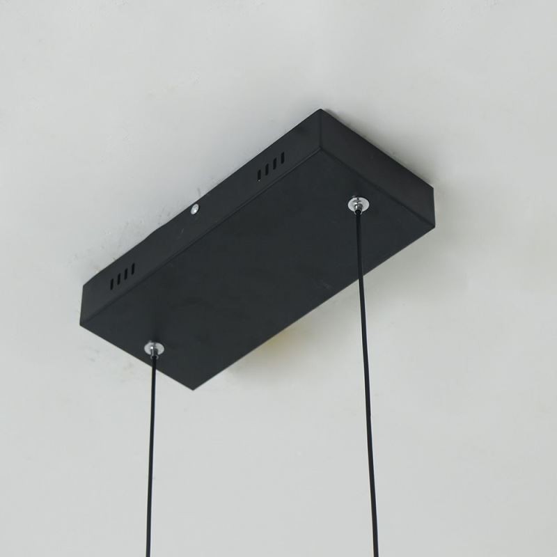 Lampada a sospensione LED moderna a forma di libro per soggiorno e studio