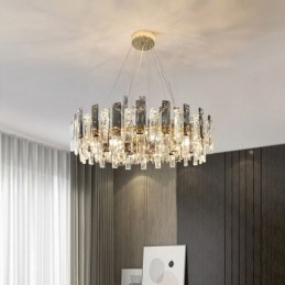 Lampadario a sospensione in vetro stile europeo