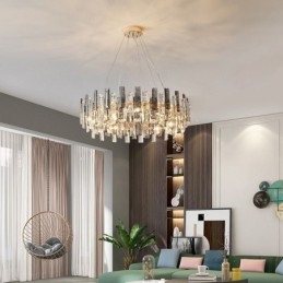 Lampadario a sospensione in vetro stile europeo