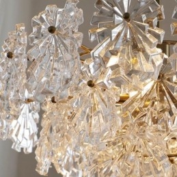 Lampadario a sospensione in vetro stile europeo 6/9/10 luci E12/E14