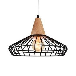 Lampadario moderno contemporaneo in metallo dipinto, 1 livello, bianco e nero