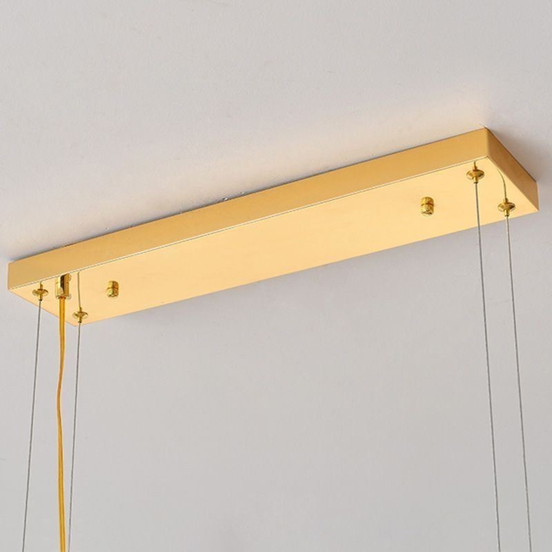 Lampada a sospensione a foglia d'acero in vetro, 8 luci, E12/E14, cavo 120 cm