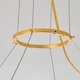 Lampadario a sospensione in vetro a conchiglia per sala da pranzo