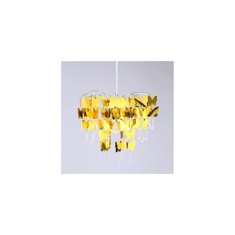 Lampadario a farfalla moderno dorato Sroplight